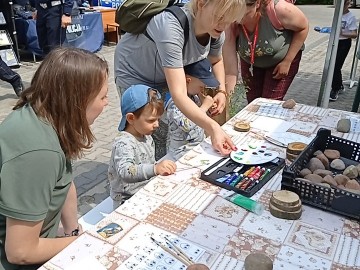 Piknik województwa łódzkiego w Brzezinach z okazji Dnia Dziecka, 